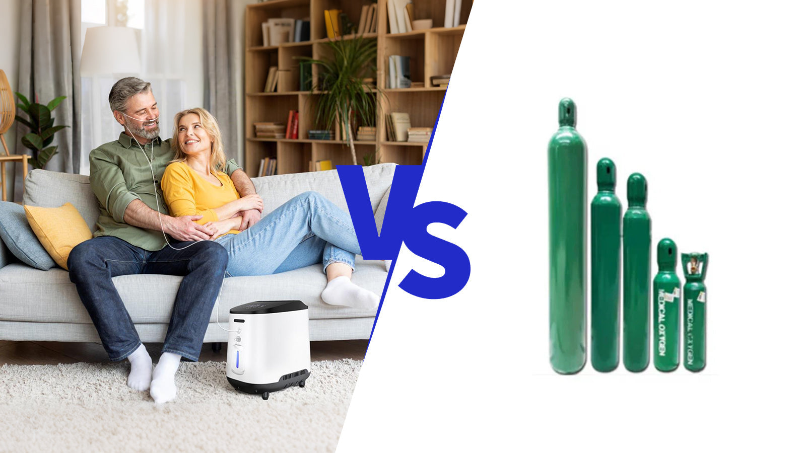 Concentrador de Oxigênio vs Cilindro de Oxigênio: Qual é a Melhor Escolha para Você?