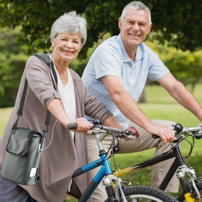 VARON VP-8 Lite | Concentrador de Oxigênio de Fluxo Pulsado Leve, Com 2 kg (configurações de 1 a 7)