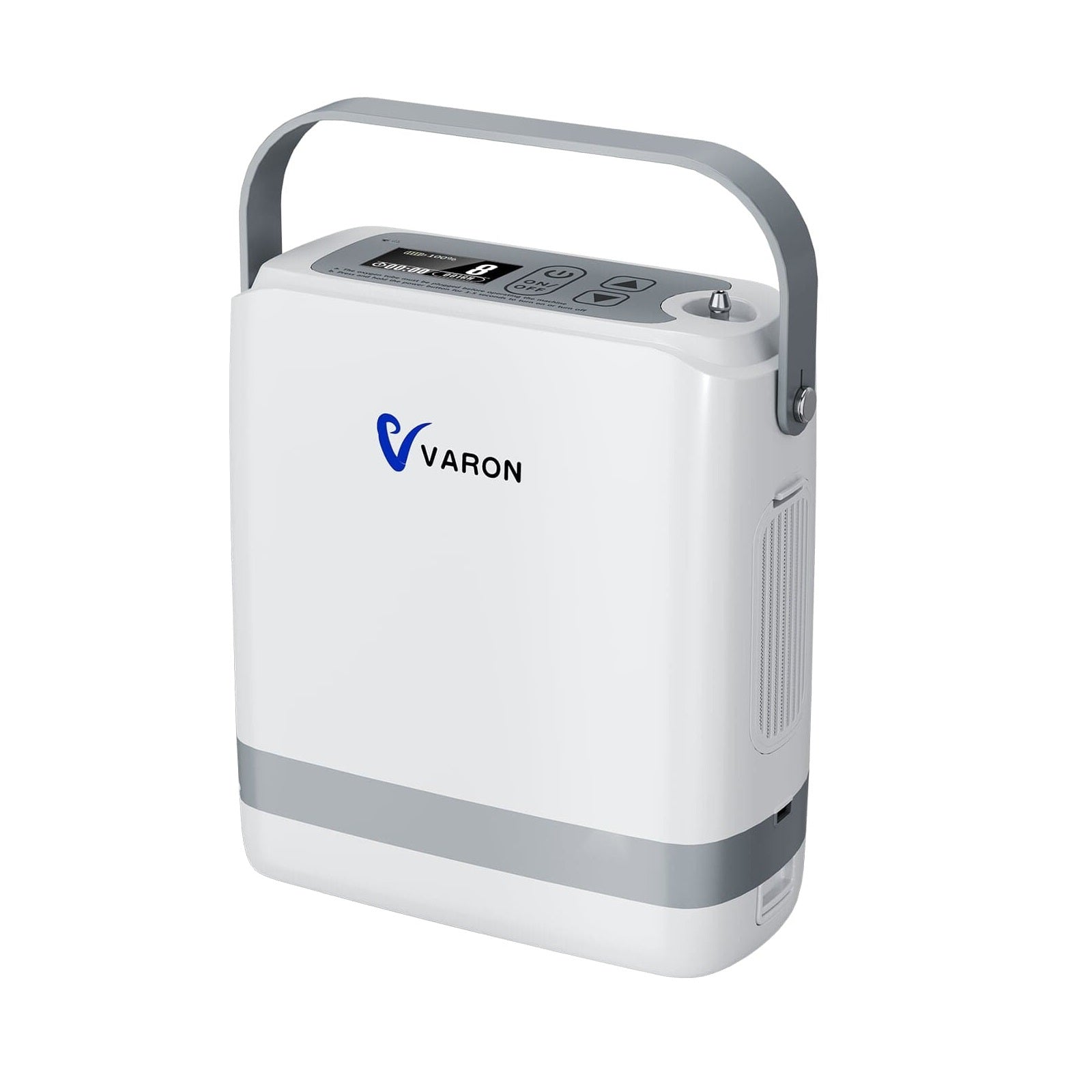 Novo VARON VP-8G | Concentrador de oxigênio portátil Pulse Flow com 1-8 configurações