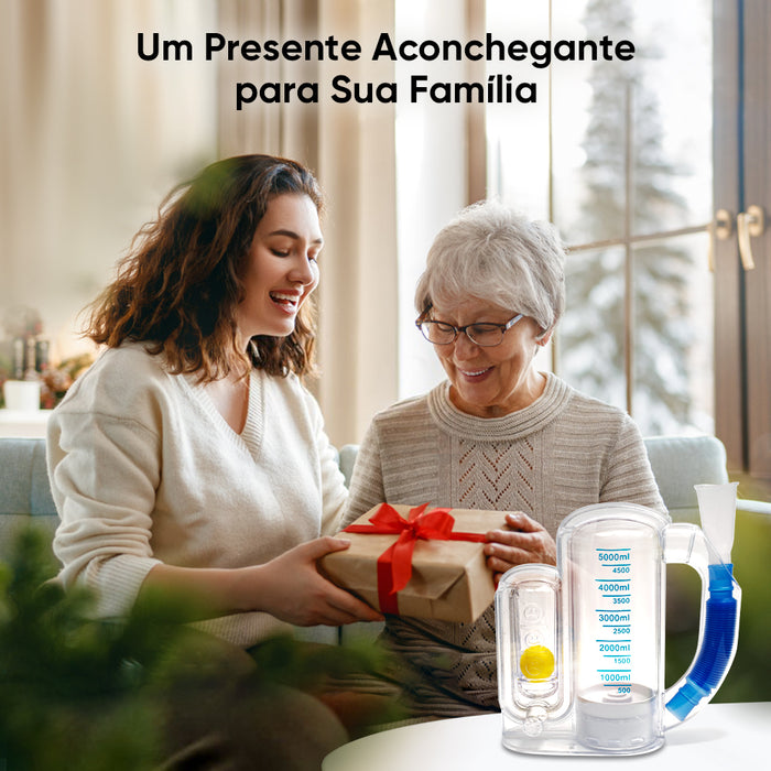 Treinador Respiratório Pulmonar 5000ML