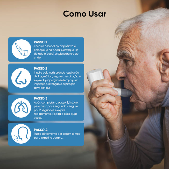 Treinador Respiratório Pulmonar