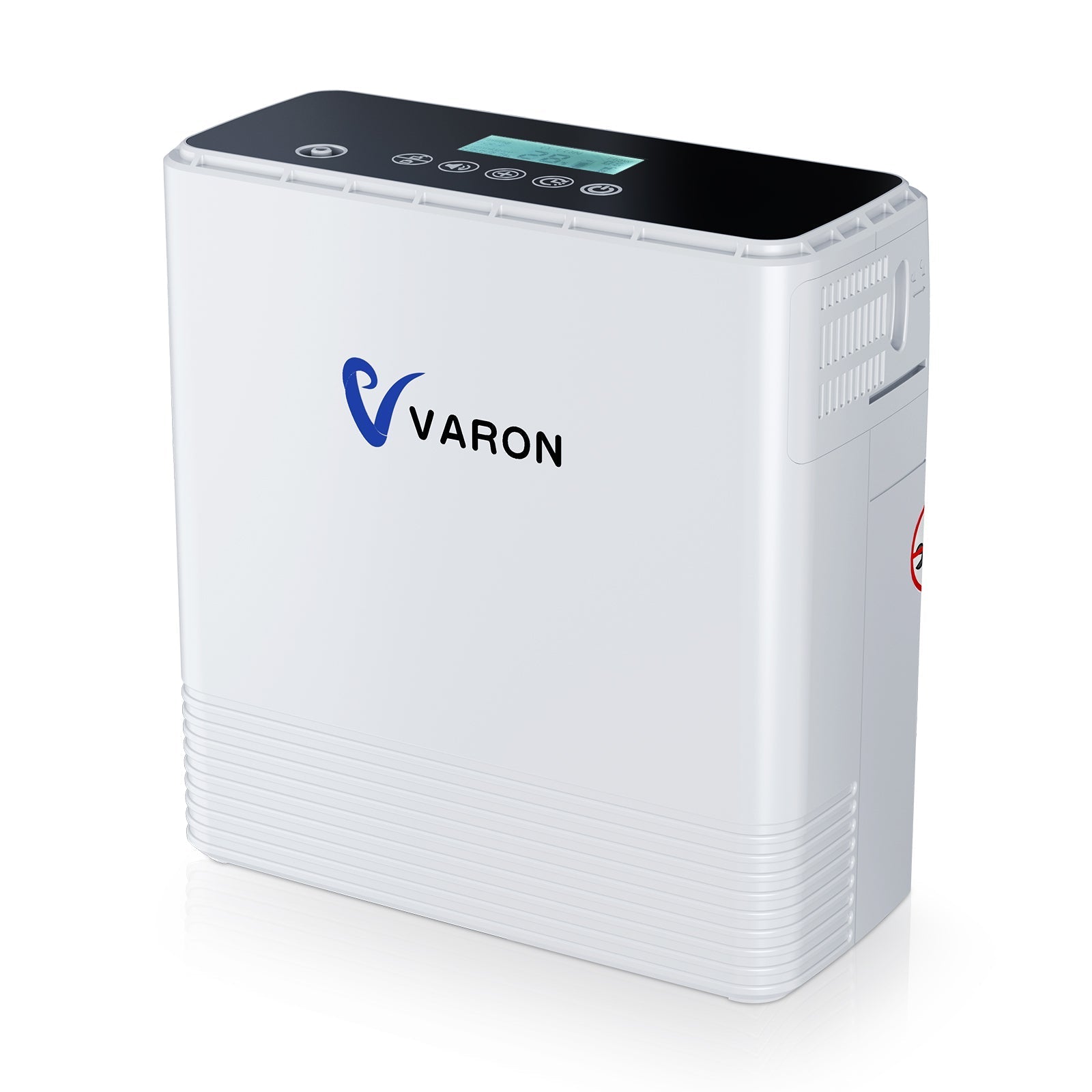 Concentrador de oxigênio contínuo portátil VARON VP-6, alto fluxo para uso ao ar livre