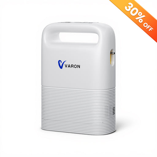 VARON VP-2 - Concentrador de Oxigênio Portátil 5L com Função de Fluxo Pulsátil