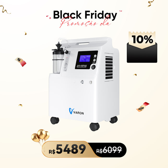 VARON Serene 5 - Concentrador de Oxigênio Doméstico Premium 5L