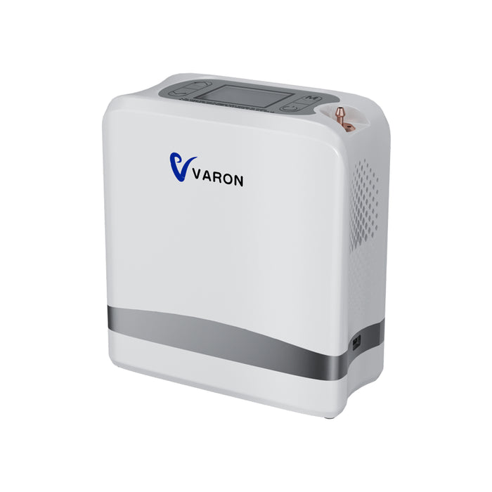 VARON VP-8 Lite | Concentrador de Oxigênio de Fluxo Pulsado Leve, Com 2 kg (configurações de 1 a 7)