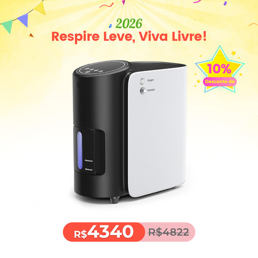 VARON Concentrador de Oxigênio Doméstico 1-7L/min - Modelo VH-1