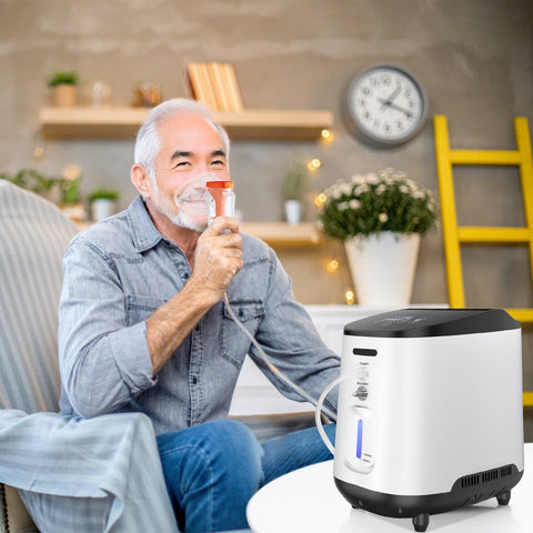 VARON VH-2 concentrador de oxigênio contínuo doméstico para idosos