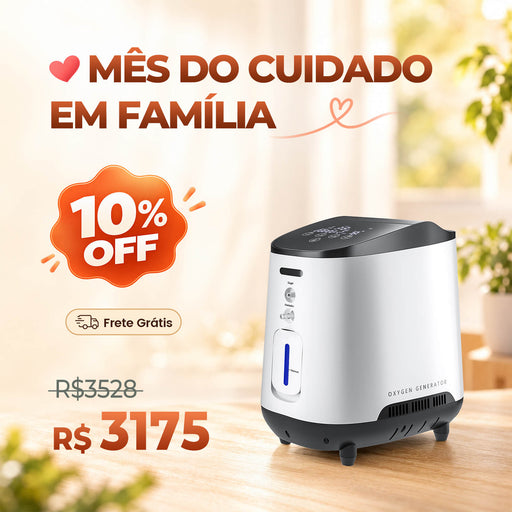VARON VH-2 Concentrador de Oxigênio Operação 24 horas Doméstico 1-7L/min