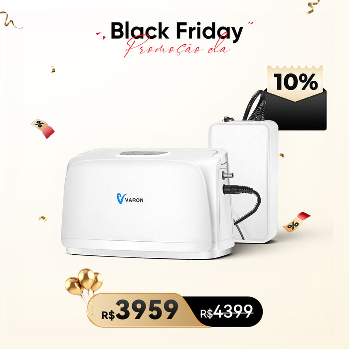 VARON VL-1 - Concentrador de Oxigênio Portátil 3L/min