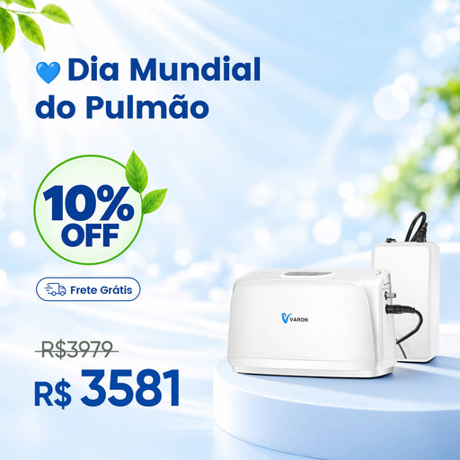 VARON VL-1 - Concentrador de Oxigênio Portátil 3L/min