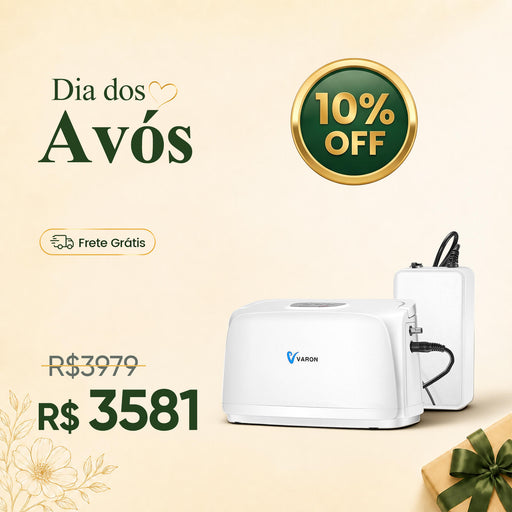 VARON VL-1 - Concentrador de Oxigênio Portátil 3L/min